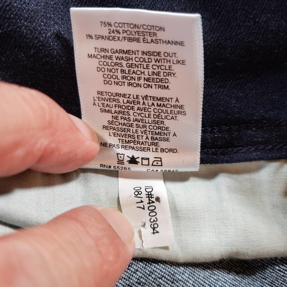 Express Denim Legging High Rise Women 18R Tie Front Side Zip Ankle Zip Jeans - Picture 7 of 11